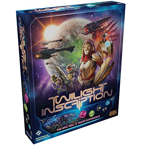 Fantasy Flight Games Twilight Inscription Brettspiel, ab 14 Jahren, 1-8 Spieler, 90-120 Minuten Spieldauer, FFGTIN01 von Fantasy Flight Games