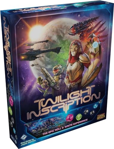 Fantasy Flight Games Twilight Inscription Brettspiel, ab 14 Jahren, 1-8 Spieler, 90-120 Minuten Spieldauer, FFGTIN01 von Fantasy Flight Games