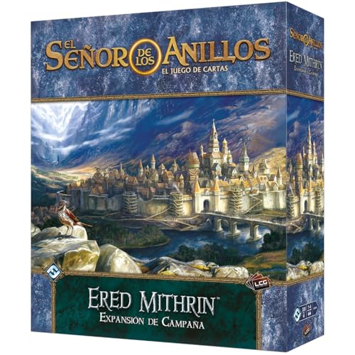Fantasy Flight Games Der Herr der Ringe Das Kartenspiel: Ered Mithrin Kampagnenerweiterung, Kartenspiel, ab 14 Jahren, 1 bis 4 Spieler, 30-120 Minuten pro Spiel, Spanisch Fantasy Flight Games Der Herr der Ringe Das Kartenspiel: Ered Mithrin Kampagnenerweiterung, Kartenspiel, ab 14 Jahren, 1 bis 4 Spieler, 30-120 Minuten pro Spiel, Spanisch von Fantasy Flight Games