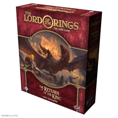 Fantasy Flight Games Der Herr der Ringe LCG: Die Rückkehr der Königssaga Erweiterung | Kartenspiel | Ab 14 Jahren | 1-4 Spieler | 30-90 Minuten Spieldauer von Fantasy Flight Games