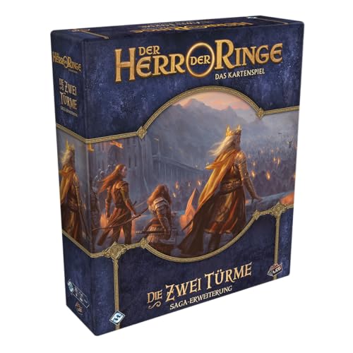 Fantasy Flight Games, Der Herr der Ringe: LCG – Die Zwei Türme, Saga-Erweiterung, Expertenspiel, Kartenspiel, 1-4 Spieler, Ab 14+ Jahren, 30 Minuten je Spieler, Deutsch Fantasy Flight Games, Der Herr der Ringe: LCG – Die Zwei Türme, Saga-Erweiterung, Expertenspiel, Kartenspiel, 1-4 Spieler, Ab 14+ Jahren, 30 Minuten je Spieler, Deutsch von Fantasy Flight Games
