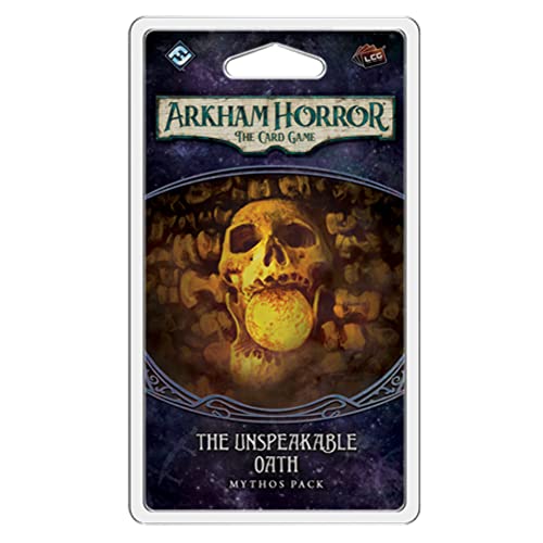 Fantasy Flight Games , Arkham Horror The Card Game: Mythos Pack - 2.2. The Unspeakable Oath, Card Game, Ages 14+, 1 to 4 Players, 60 to 120 Minutes Playing Time Fantasy Flight Games , Arkham Horror The Card Game: Mythos Pack - 2.2. The Unspeakable Oath, Card Game, Ages 14+, 1 to 4 Players, 60 to 120 Minutes Playing Time von Fantasy Flight Games