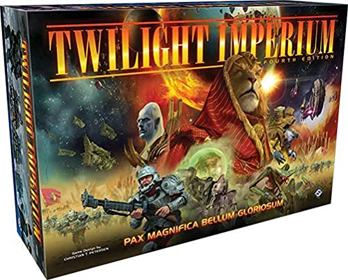 Fantasy Flight Games, Twilight Imperium 4. Edition, Grundspiel, Expertenspiel, Strategiespiel, 3-6 Spieler, Ab 14+ Jahren, 240+ Minuten, Deutsch von Asmodee