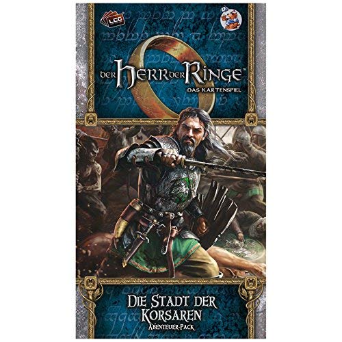 Asmodee | Fantasy Flight Games | Der Herr der Ringe: LCG – Die Stadt der Korsaren | Erweiterung | Kartenspiel | Deckbau | 2 Spieler | Ab 14+ Jahren | 30+ Minuten | Deutsch von Fantasy Flight Games