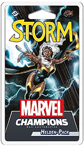 Fantasy Flight Games, Marvel Champions: LCG – Storm, Helden-Erweiterung, Expertenspiel, Kartenspiel, 1-4 Spieler, Ab 12+ Jahren, 45-90 Minuten, Deutsch, Mehrfarbig, Bunt Fantasy Flight Games, Marvel Champions: LCG – Storm, Helden-Erweiterung, Expertenspiel, Kartenspiel, 1-4 Spieler, Ab 12+ Jahren, 45-90 Minuten, Deutsch, Mehrfarbig, Bunt von Fantasy Flight Games