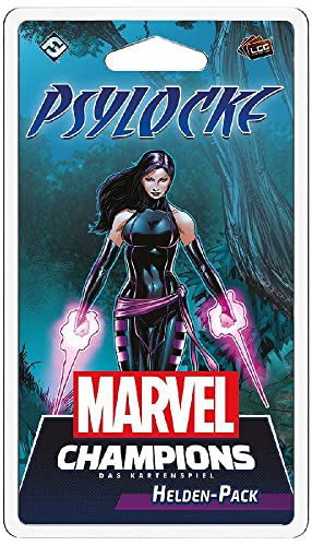 Fantasy Flight Games, Marvel Champions: LCG – Psylocke, Helden-Erweiterung, Expertenspiel, Kartenspiel, 1-4 Spieler, Ab 12+ Jahren, 45-90 Minuten, Deutsch von Fantasy Flight Games