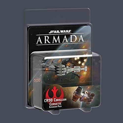 Atomic Mass Games | Star Wars: Armada – CR90-Corellianische Korvette | Erweiterung | Tabletop | 2 Spieler | Ab 14+ Jahren | 120+ Minuten | Deutsch von Atomic Mass Games