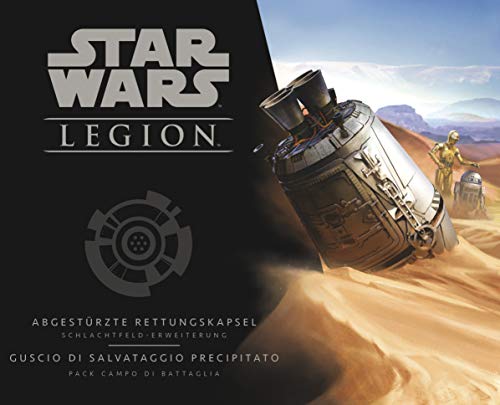 Atomic Mass Games, Star Wars: Legion – Abgestürzte Rettungskapsel, Erweiterung, Tabletop, 2 Spieler, Ab 14+ Jahren, 120-180 Minuten, Deutsch Atomic Mass Games, Star Wars: Legion – Abgestürzte Rettungskapsel, Erweiterung, Tabletop, 2 Spieler, Ab 14+ Jahren, 120-180 Minuten, Deutsch von Atomic Mass Games
