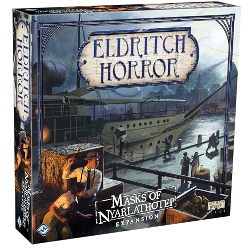 Fantasy Flight Games FFGEH09 Eldritch Horror: Masks of Nyarlathotep, Mixed Colours von Fantasy Flight Games
