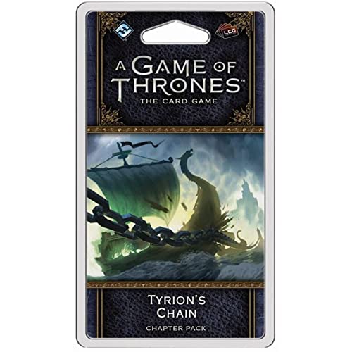 Fantasy Flight Games FFGGT14 Tyrion's Chain Chapte-Pack: AGOT LCG 2nd Ed, Mehrfarbig Fantasy Flight Games FFGGT14 Tyrion's Chain Chapte-Pack: AGOT LCG 2nd Ed, Mehrfarbig von Fantasy Flight Games