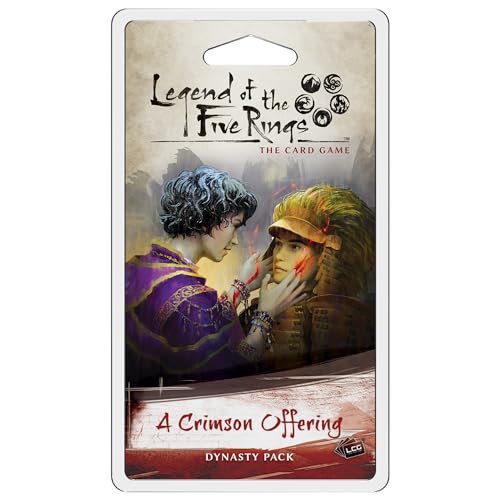 Fantasy Flight Games FFG - Legend of The Five Rings LCG: A Crimson Offering Dynasty Pack - EN von Fantasy Flight Games