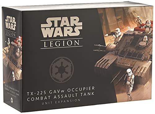 Atomic Mass Games, Star Wars Legion: Galactic Empire Expansions: TX-225 GAVw Occupier Combat Assault Tank Unit, Unit Expansion, Miniatures Game, Ages 14+, 2 Players, 90 Minutes Playing Time von Atomic Mass Games