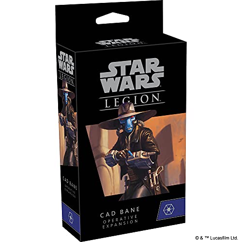 Atomic Mass Games, Star Wars Legion: Separatist Alliance Expansions: Cad Bane Operative, Unit Expansion, Miniatures Game, Ages 14+, 2 Players, 90 Minutes Playing Time von Atomic Mass Games