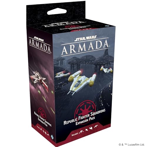 Fantasy Flight Games FFG - Star Wars Armada: Republic Fighter Squadrons Expansion Pack - EN von Atomic Mass Games