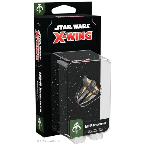 Fantasy Flight Games - Star Wars X-Wing Second Edition: Scum and Villainy: M3-A Interceptor Expansion Pack - Miniature Game von Atomic Mass Games