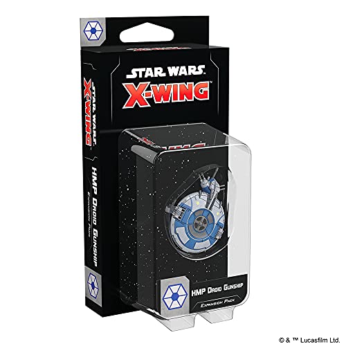 Fantasy Flight Games - Star Wars X-Wing Second Edition: Separatist Alliance: HMP Droid Gunship Expansion Pack - Miniature Game von Atomic Mass Games