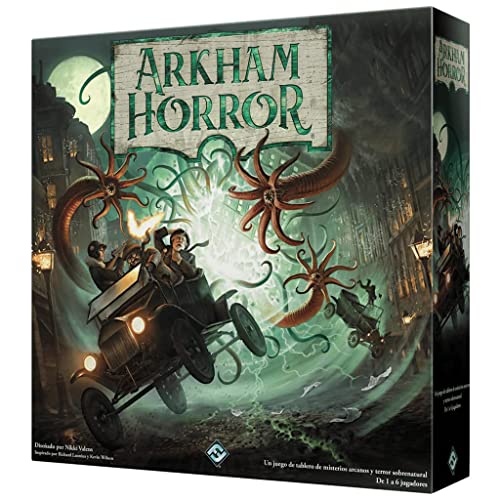 Fantasy Flight Games - Fantasy Flight - Arkham Horror 3. Ausgabe - Spanisch (AHB01ES), ab 14 Jahren. von Fantasy Flight Games