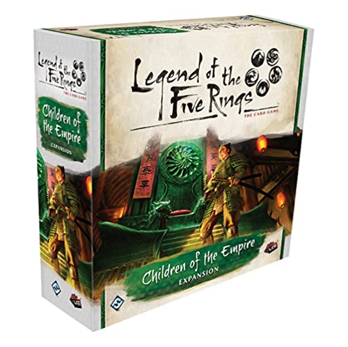 Fantasy Flight Games Legend of The Five Rings - Das Kartenspiel Kinder des Imperiums Premium Erweiterung - Strategiespiel für Kinder & Erwachsene, ab 14 Jahren, 2 Spieler, 45-90 Minuten Spielzeit, Fantasy Flight Games Legend of The Five Rings - Das Kartenspiel Kinder des Imperiums Premium Erweiterung - Strategiespiel für Kinder & Erwachsene, ab 14 Jahren, 2 Spieler, 45-90 Minuten Spielzeit, von Fantasy Flight Games