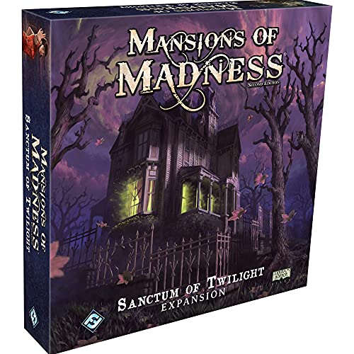 Fantasy Flight Games , Mansions of Madness 2nd Edition: Sanctum of Twilight Expansion, Board Game, Ages 14+, 1 to 5 Players, 120 to 180 Minutes Playing Time,Silver von Fantasy Flight Games