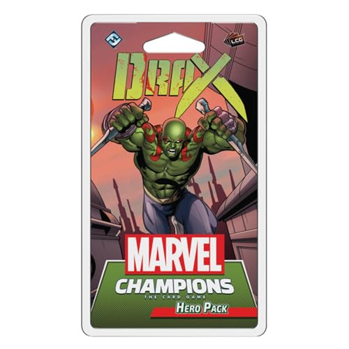 Fantasy Flight Games, Marvel Champions: Drax Hero Pack, Card Game, Ages 12+, 1-4 Players, 45-60 Minutes Playing Time Fantasy Flight Games, Marvel Champions: Drax Hero Pack, Card Game, Ages 12+, 1-4 Players, 45-60 Minutes Playing Time von Fantasy Flight Games