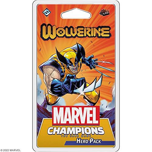 Fantasy Flight Games Marvel Champions The Card Game Wolverine Hero Pack, Ages 14+, 1-4 Players, Average Playtime 45-90 Mines, Made FFGMC35, Multicolor, 2.Hero Packs Fantasy Flight Games Marvel Champions The Card Game Wolverine Hero Pack, Ages 14+, 1-4 Players, Average Playtime 45-90 Mines, Made FFGMC35, Multicolor, 2.Hero Packs von Fantasy Flight Games