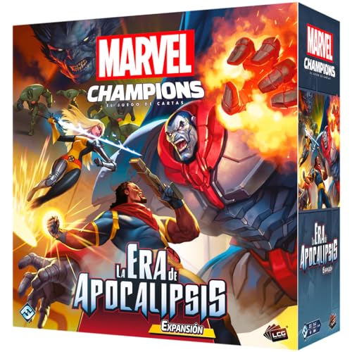 Fantasy Flight Games Marvel Champions: Die Ära der Apokalypse, Erweiterung, Strategiekartenspiel, ab 14 Jahren, 1 bis 4 Spieler, 45-90 Minuten pro Spiel, Spanisch von Fantasy Flight Games