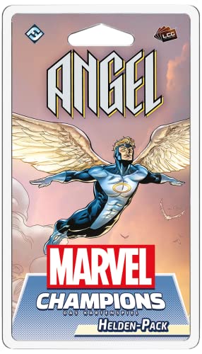 Fantasy Flight Games, Marvel Champions: LCG – Angel, Helden-Erweiterung, Expertenspiel, Kartenspiel, 1-4 Spieler, Ab 12+ Jahren, 45-90 Minuten, Deutsch von Fantasy Flight Games