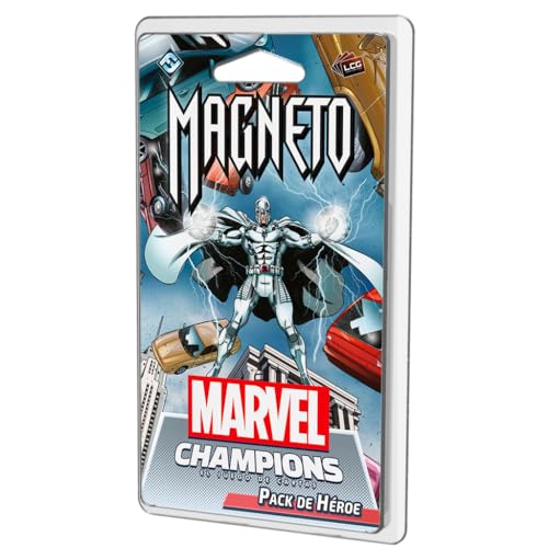 Fantasy Flight Games Marvel Champions: Magneto, Heldenerweiterung, Kartenspiel, ab 14 Jahren, 1 bis 4 Spieler, 45-90 Minuten pro Spiel, Spanisch Fantasy Flight Games Marvel Champions: Magneto, Heldenerweiterung, Kartenspiel, ab 14 Jahren, 1 bis 4 Spieler, 45-90 Minuten pro Spiel, Spanisch von Fantasy Flight Games
