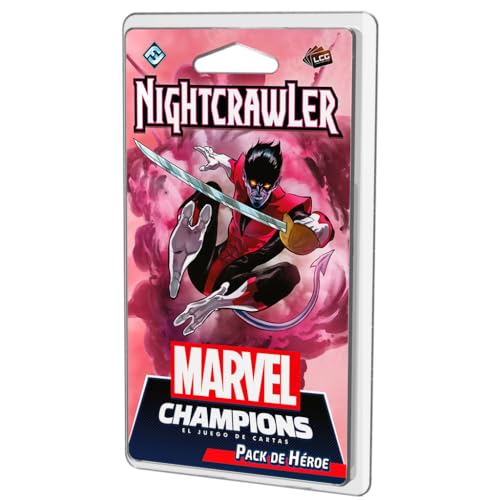 Fantasy Flight Games Marvel Champions: Nightcrawler, Heldenerweiterung, ab 14 Jahren, 1 bis 4 Spieler, 45-90 Minuten pro Spiel, Spanisch Fantasy Flight Games Marvel Champions: Nightcrawler, Heldenerweiterung, ab 14 Jahren, 1 bis 4 Spieler, 45-90 Minuten pro Spiel, Spanisch von Fantasy Flight Games