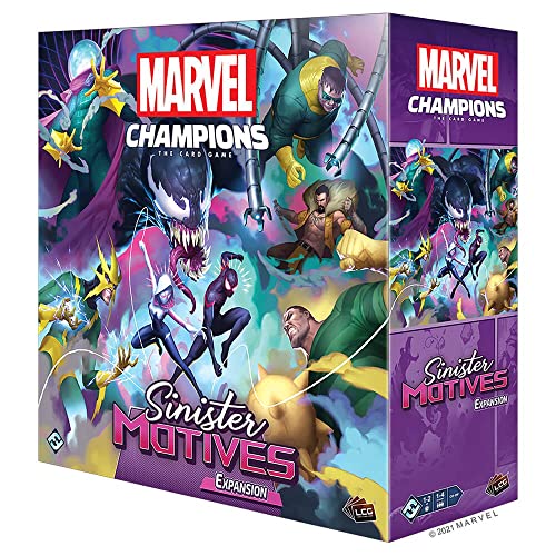 Fantasy Flight Games | Marvel Champions: Sinister Motives Erweiterung | Kartenspiel | Ab 14 Jahren | 1-4 Spieler | 45-90 Minuten Spielzeit von Fantasy Flight Games