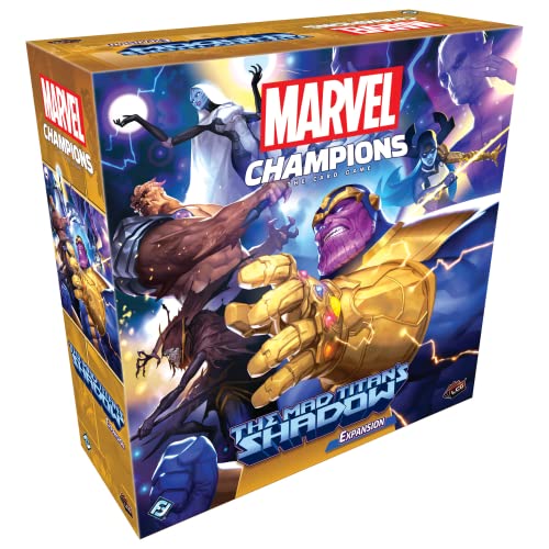 Fantasy Flight Games , Marvel Champions: The Mad Titan's Shadow, Card Game, Ages 14+, 1 to 4 Players, 45 to 9 Minutes Playing Time, Black von Fantasy Flight Games