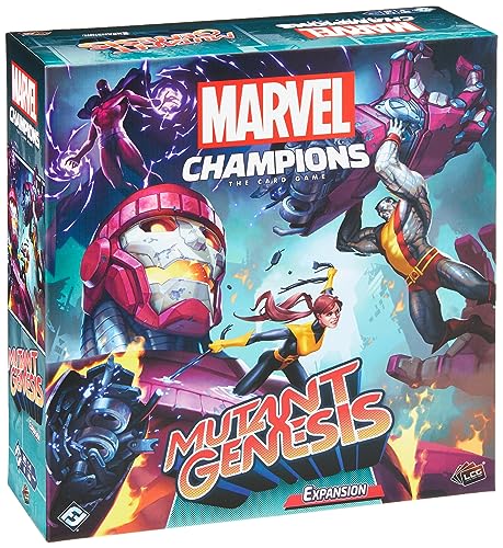 Fantasy Flight Games Mutant Genesis: Marvel Champions, Kartenspiel, ab 14 Jahren, 1-4 Spieler, 60 Minuten Spieldauer, MC32EN von Fantasy Flight Games