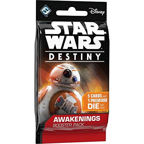 Fantasy Flight Games Star Wars Destiny Erwachen Booster Box, enthält 36 Packungen (insgesamt 180 Neue Karten und 36 Neue Würfel) von Fantasy Flight Games
