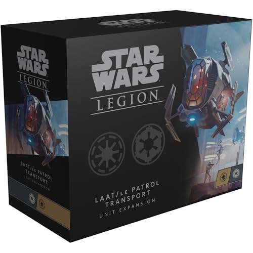 Atomic Mass Games, Star Wars Legion: Neutral Expansions: LAAT/IE Patrol Transport Unit, Unit Expansion, Miniatures Game, Ages 14+, 2 Players, 90 Minutes Playing Time von Atomic Mass Games