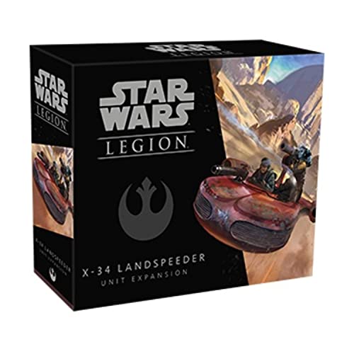 Atomic Mass Games, Star Wars Legion: Rebel Expansions: X-34 Landspeeder Unit, Unit Expansion, Miniatures Game, Ages 14+, 2 Players, 90 Minutes Playing Time von Star Wars