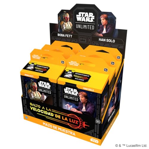Fantasy Flight Games Star Wars Unlimited Sammelkartenspiel Sprung in Lichtgeschwindigkeit (6) | ab 12 Jahren | für 2 Spieler | 30 Minuten pro Spiel | Spanisch von Fantasy Flight Games