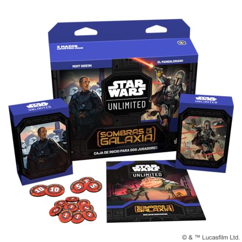 Fantasy Flight Games Star Wars Unlimited: Schatten der Galaxie Startbox | Sammelkartenspiel | ab 12 Jahren | für 2 Spieler | 30 Min. pro Spiel | Spanisch Fantasy Flight Games Star Wars Unlimited: Schatten der Galaxie Startbox | Sammelkartenspiel | ab 12 Jahren | für 2 Spieler | 30 Min. pro Spiel | Spanisch von Fantasy Flight Games
