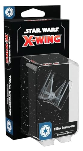 Fantasy Flight Games - Star Wars X-Wing Second Edition: Galactic Empire: TIE Interceptor A Expansion - Miniature Game von Atomic Mass Games