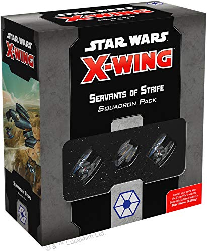 Fantasy Flight Games - Star Wars X-Wing Second Edition: Separatist Alliance: Servants of Strife Squadron Pack - Miniature Game von Atomic Mass Games