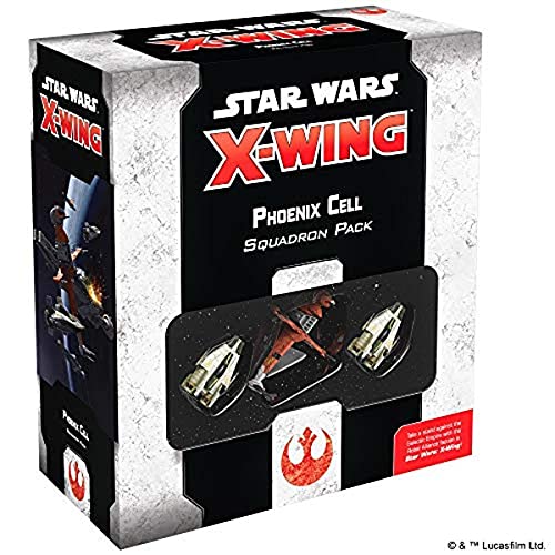 Fantasy Flight Games - Star Wars X-Wing Second Edition: Star Wars X-Wing: Phoenix Cell Squadron Pack - Miniature Game von Atomic Mass Games