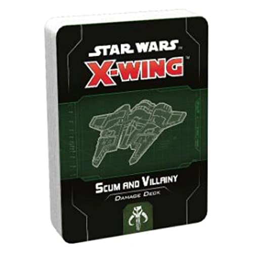 Fantasy Flight Games - Star Wars X-Wing Second Edition: Star Wars X-Wing: Scum and Villainy Damage Deck - Miniature Game von Atomic Mass Games
