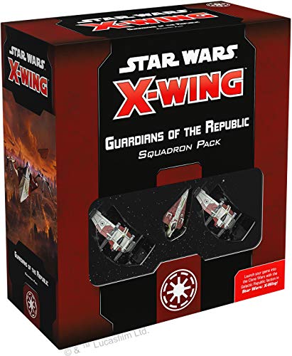 Fantasy Flight Games - Star Wars X-Wing Second Edition: Galactic Republic: Guardians of The Republic Squadron Pack - Miniature Game von Fantasy Flight Games