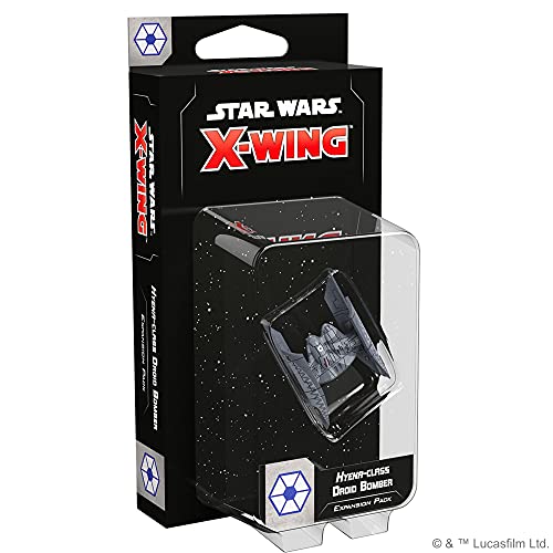 Fantasy Flight Games - Star Wars X-Wing Second Edition: Separatist Alliance: Hyena-Class Droid Bomber Expansion Pack - Miniature Game von Atomic Mass Games