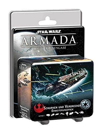 Heidelberger Spieleverlag Star Wars: Armada - Schurken und Abschaum Erweiterungspack (Deutsche Ausgabe) von Atomic Mass Games