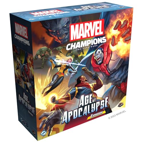 Fantasy Flight Games Marvel Champions The Card Game Age of Apocalypse Campaign Expansion - Cooperative Superhero Strategy Game for Kids and Adults, Ages 14+, 1-4 Players, 45-90 Min Playtime, Made by Fantasy Flight Games Marvel Champions The Card Game Age of Apocalypse Campaign Expansion - Cooperative Superhero Strategy Game for Kids and Adults, Ages 14+, 1-4 Players, 45-90 Min Playtime, Made by von Fantasy Flight Games