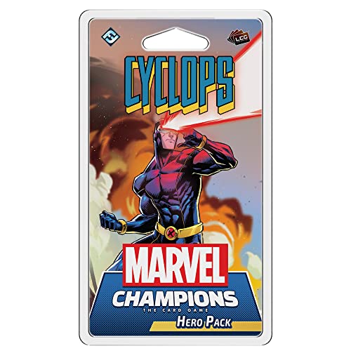 Marvel Champions The Card Game Cyclops Hero Pack – Superhelden-Strategiespiel, kooperatives Spiel für Kinder und Erwachsene, ab 14 Jahren, 1–4 Spieler, 45–90 Minuten Spielzeit, hergestellt von Fantasy Marvel Champions The Card Game Cyclops Hero Pack – Superhelden-Strategiespiel, kooperatives Spiel für Kinder und Erwachsene, ab 14 Jahren, 1–4 Spieler, 45–90 Minuten Spielzeit, hergestellt von Fantasy von Fantasy Flight Games