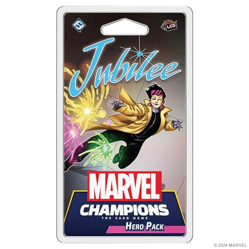Marvel Champions The Card Game Jubilee Hero Pack – Superhelden-Strategiespiel, kooperatives Spiel für Kinder und Erwachsene, Alter 14+, 1-4 Spieler, Spielzeit 45-90 Minuten, Made by Marvel Champions The Card Game Jubilee Hero Pack – Superhelden-Strategiespiel, kooperatives Spiel für Kinder und Erwachsene, Alter 14+, 1-4 Spieler, Spielzeit 45-90 Minuten, Made by von Fantasy Flight Games