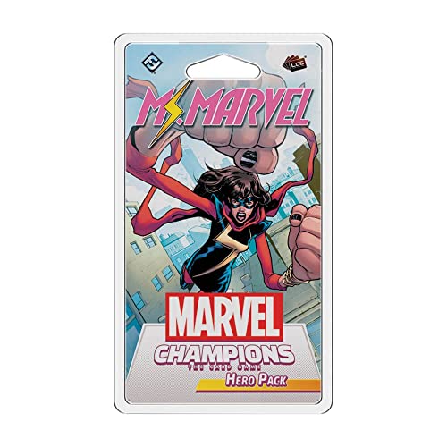 Fantasy Flight Games , Marvel Champions: Hero Pack: Ms. Marvel, Card Game, 1 to 4 Players, Ages 14+, 40 to 70 Minutes Playing Time Fantasy Flight Games , Marvel Champions: Hero Pack: Ms. Marvel, Card Game, 1 to 4 Players, Ages 14+, 40 to 70 Minutes Playing Time von Fantasy Flight Games