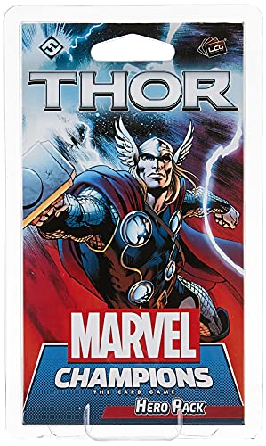 Fantasy Flight Games , Marvel Champions: Hero Pack: Thor Hero Pack, Card Game, 1 to 4 Players, Ages 14+, 40 to 70 Minute Playing Time von Fantasy Flight Games
