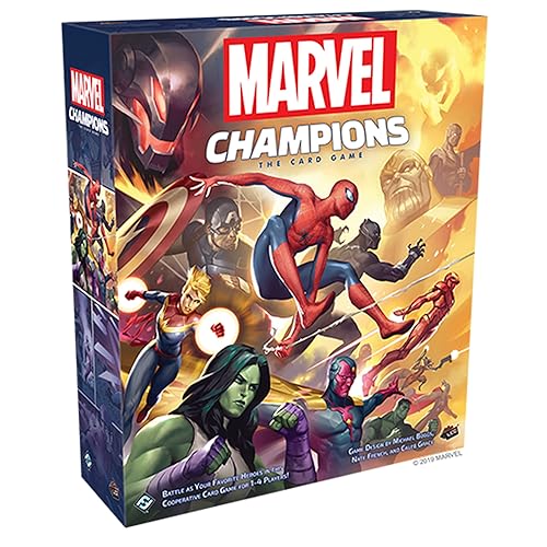 Fantasy Flight Games, Marvel Champions: Base Game, Card Game, Ages 14+, 1-4 Players, 45-90 Minute Playing Time von Fantasy Flight Games